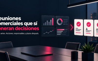 Reuniones comerciales que no generan decisiones: cómo diseñar rituales que sí alineen equipos